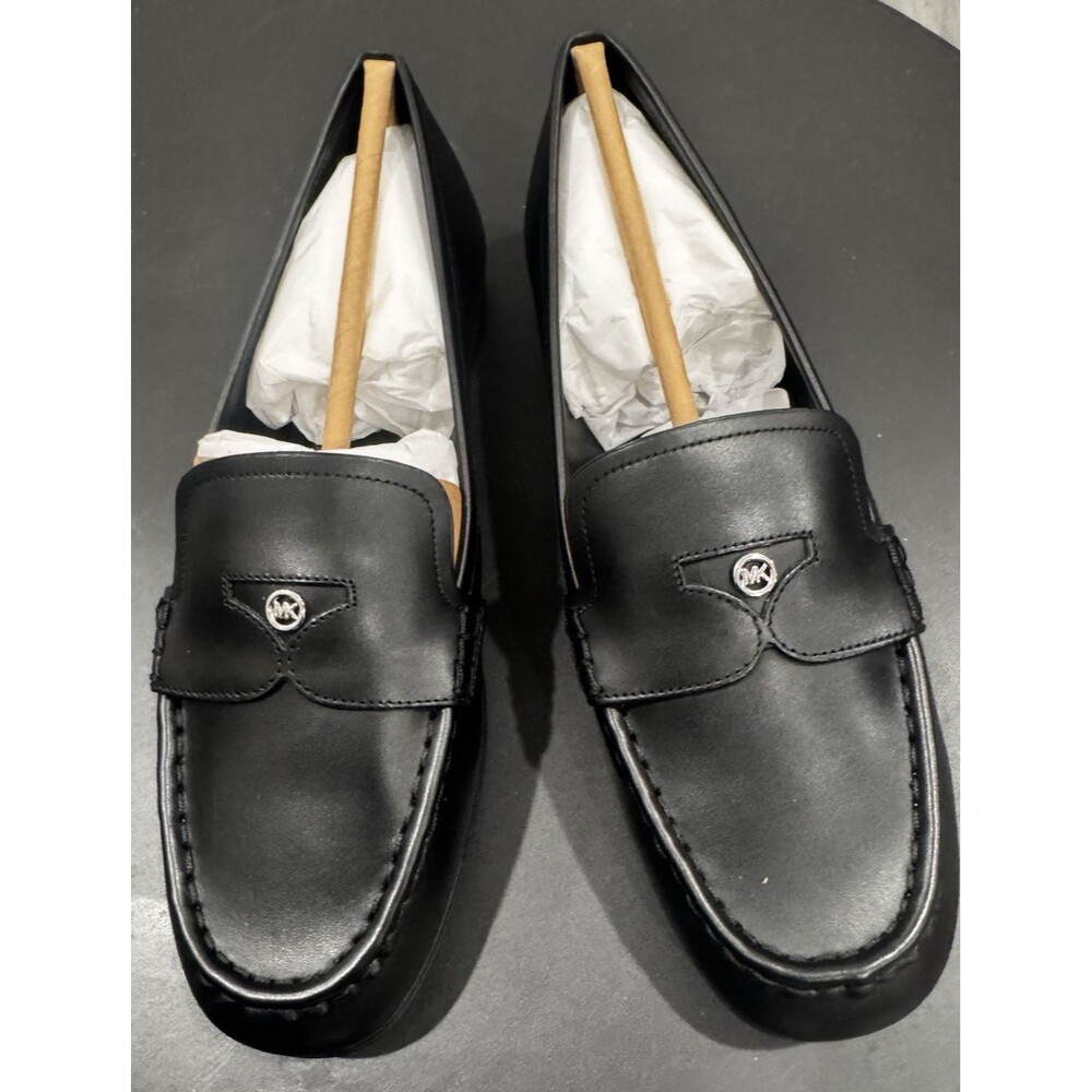 MICHAEL Michael Kors Women's Jennings Slip-On Black Loafers Size 9